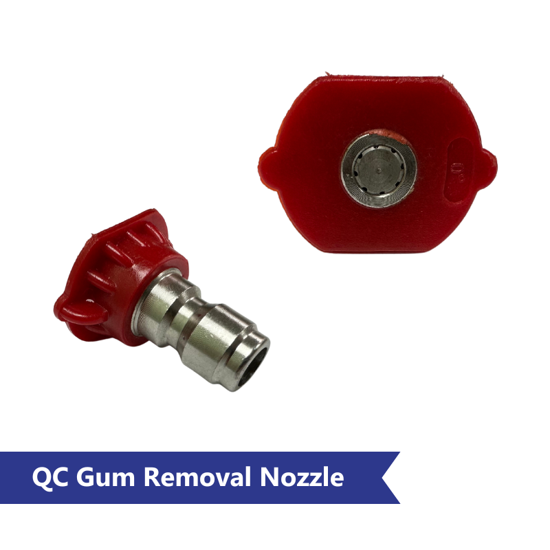 Quick connect nozzle- Gum removal- 0080- Red